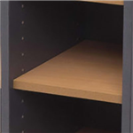 RAPID WORKER PIGEON HOLE SHELF 236 X 356MM BEECH