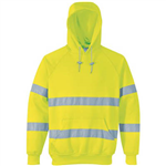PORTWEST B304 FLEECE HOODIE WITH TAPE
