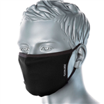 PORTWEST CV33 ANTIMICROBIAL FABRIC FACE MASK 3PLY BLACK