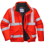 PORTWEST S463 HIVIS BOMBER JACKET ORANGE 4XL
