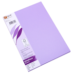 QUILL METALLIQUE BOARD 285GSM A4 AMETHYST PACK 25