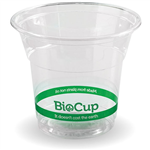 BIOPAK BIOCUP PLA CUP 150ML CLEAR PACK 100
