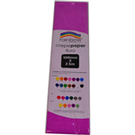 RAINBOW CREPE PAPER 500MM X 25M FLURO LILAC