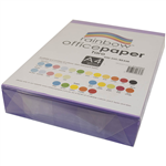 RAINBOW COLOURED A4 COPY PAPER 80GSM 500 SHEETS TARO MAUVE