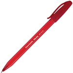 PAPERMATE INKJOY 100 BALLPOINT PENS MEDIUM RED BOX 50