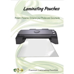 GOLD SOVEREIGN LAMINATING POUCH POSTCARD 150 MICRON 100 X 146MM FULL GLOSS PACK 100