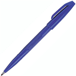 PENTEL S520 SIGN PEN 08MM BLUE