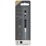 PARKER QUINKFLOW GEL PEN REFILL MEDIUM NIB BLACK