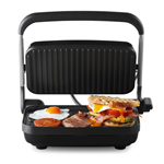 SUNBEAM 2 SLICE SANDWICH MAKER GRILL AND PRESS 110 X 335 X 280MM BLACK