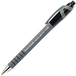 PAPERMATE FLEXGRIP ULTRA RETRACTABLE STICK BALLPOINT PEN 08MM BLACK
