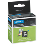 DYMO 11353 LW MULTIPURPOSE LABELS 13 X 25MM WHITE ROLL 1000