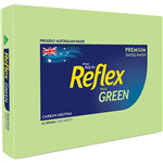 REFLEX COLOURS A3 COPY PAPER 80GSM GREEN PACK 500 SHEETS