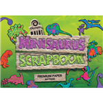 OLYMPIC SM26 SCRAPBOOK MINISAURUS BLANK 90GSM 64 PAGE 168 X 240MM