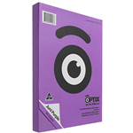 OPTIX COLOURED A4 COPY PAPER 80GSM JUNI PURPLE 500 SHEETS