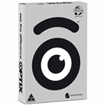 OPTIX COLOURED A4 COPY PAPER 160GSM ZENA GREY PACK 200 SHEETS