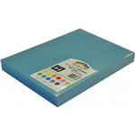 RAINBOW SPECTRUM BOARD 220GSM A4 LIGHT BLUE PACK 100