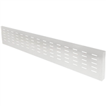 RAPID SPAN METAL MODESTY PANEL 1800MM DESK 1590 X 300MM WHITE