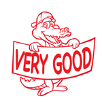 STAEDTLER 2SHINY MERIT STAMP VERY GOOD CROCODILE RED