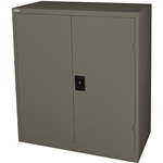 STEELCO STATIONERY CABINET 2 SHELVES 1015 X 914 X 463MM BEIGE