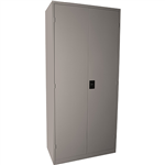 STEELCO STATIONERY CABINET 4 SHELVES 2000 X 914 X 463MM BEIGE