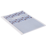 GOLD SOVEREIGN THERMAL BINDING COVER 15MM A4 WHITE BACK  CLEAR FRONT BOX 60