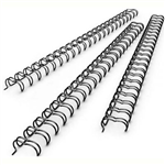 GOLD SOVEREIGN WIRE BINDING COMB 23 LOOP 11MM A4 BLACK BOX 100