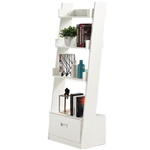 SYLEX ABILENE TALL SHELVING UNIT 500 X 400 X 1600MM WHITE