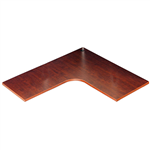 YS DESIGN WORKSTATION DESK TOP 1800 X 750MM MELAMINE COVER DARK CHERRY