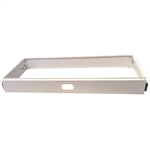STEELCO TAMBOUR DOOR CABINET PULL OUT FILE FRAME 1200MM SATIN SILVER