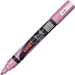 UNIBALL CHALK MARKER BULLET TIP 25MM METALLIC PINK