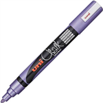 UNIBALL CHALK MARKER BULLET TIP 25MM METALLIC VIOLET
