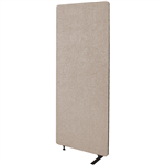 VISIONCHART ZIP ACOUSTIC SINGLE EXTENSION PANEL 1650 X 600MM SAND