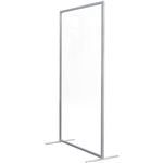 VISIONCHART WAVE SCREEN STRAIGHT 1800 X 800MM CLEAR