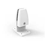 SANA ACOUSTIC DESK SCREEN CLAMP DIVIDE MOUNT WHITE PACK 2