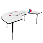 CREATIVE KIDS DRY ERASE SURFACE JELLYBEAN TABLE TOP ONLY