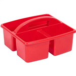 VISIONCHART EDUCATION CADDY PLASTIC SMALL RED