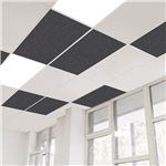 SANA DROP IN ACOUSTIC PET CEILING TILE 1195 X 595 X 12MM SHADOW PACK 8