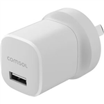 COMSOL USBA WALL CHARGER 12W WHITE
