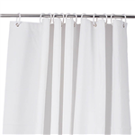COMPASS SHOWER CURTAIN PEVA WITH RINGS