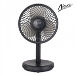NERO USB DESK FAN 130MM BLACK