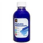 EDUCATIONAL COLOURS WASHABLE WATERCOLOUR PAINT 250ML PURPLE