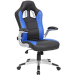 XR8 FORMULA 1 GAMING CHAIR HIGH BACK ARMS BLUEBLACK