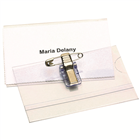 Card Holders and Name Badges