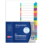 Printable Presentation Dividers