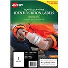 Identification Inkjet Labels