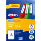 Binder and Filing Labels