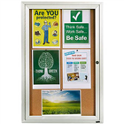 Enclosed Cork Board