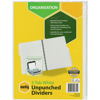 Unpunched Dividers