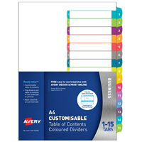 Printable Presentation Dividers