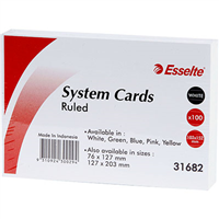 Guide and Ruled System Cards